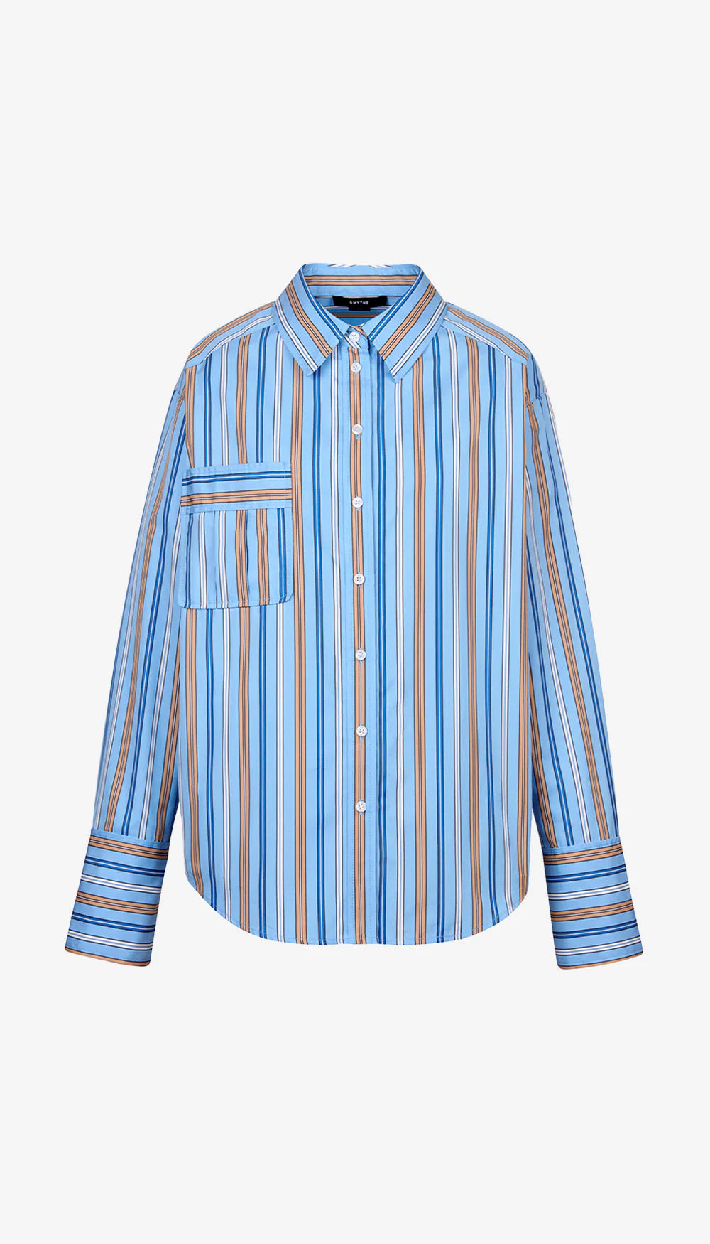 Smythe - Classic Relaxed Shirt in Blue Multi