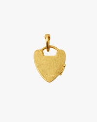 Clare V. - Padlock Locket Charm in Gold