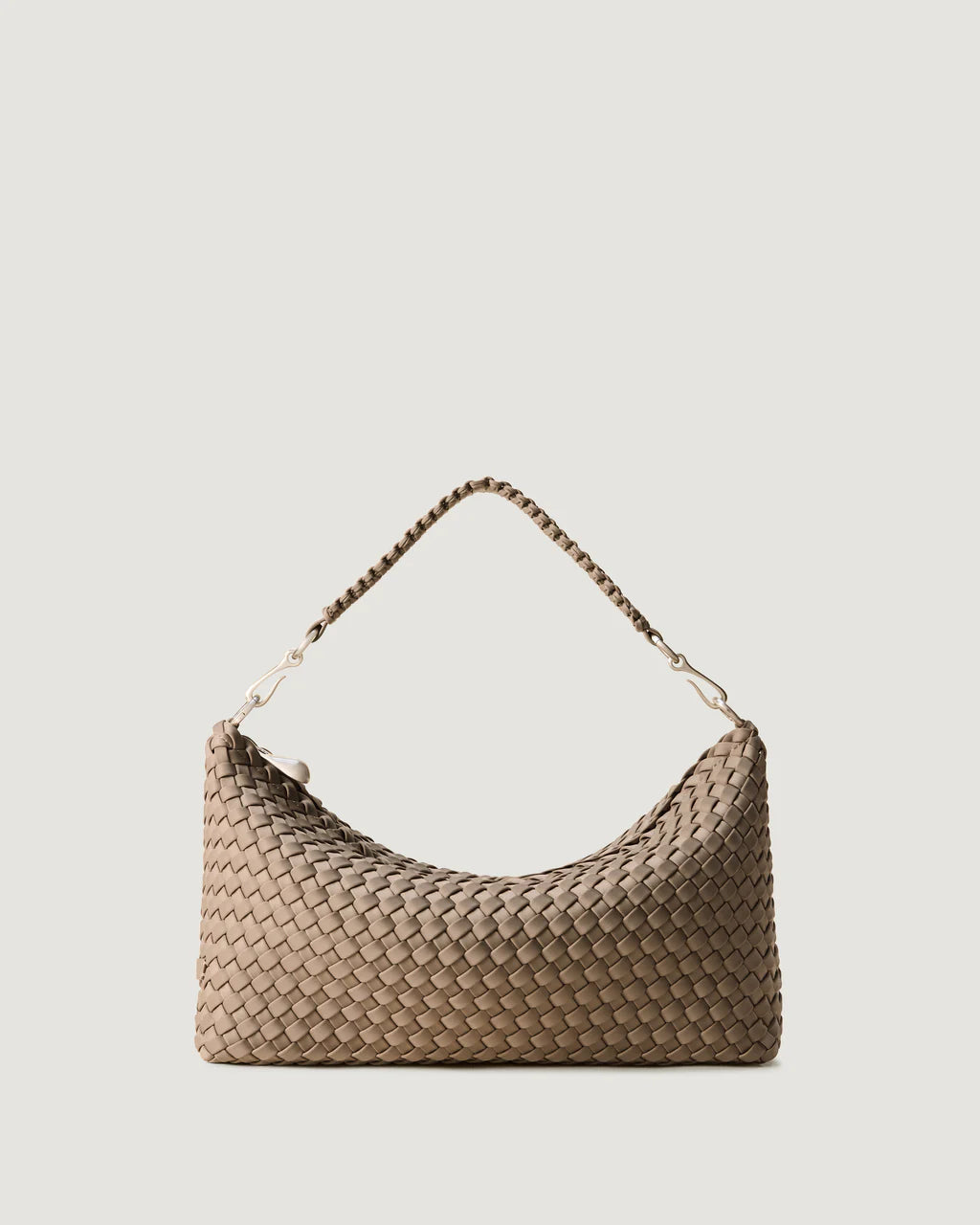 NAGHEDI - Porto Small Half-Moon Bag in Cashmere