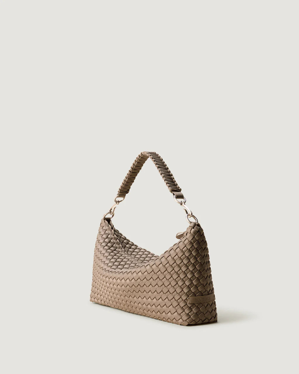 NAGHEDI - Porto Small Half-Moon Bag in Cashmere