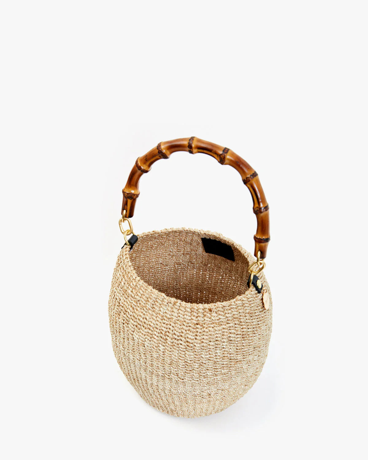Clare V. - Pot de Miel with Bamboo Handle in Cream