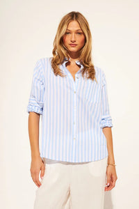 John + Jenn - Julio - Striped Button Up Shirt