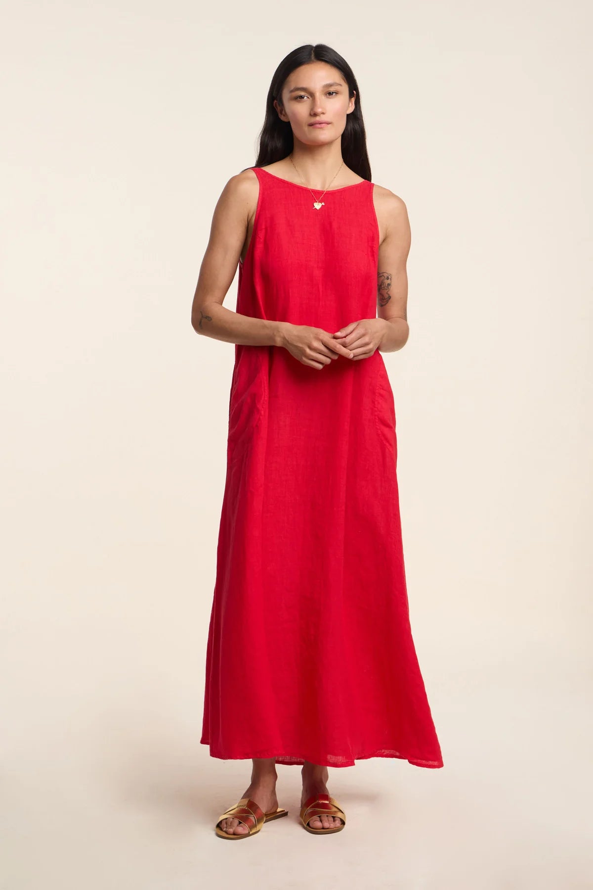 Velvet - Reta - Woven Linen Dress