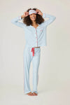 P.J. Salvage - Maritime Lounge PJ Set in Blue Haze