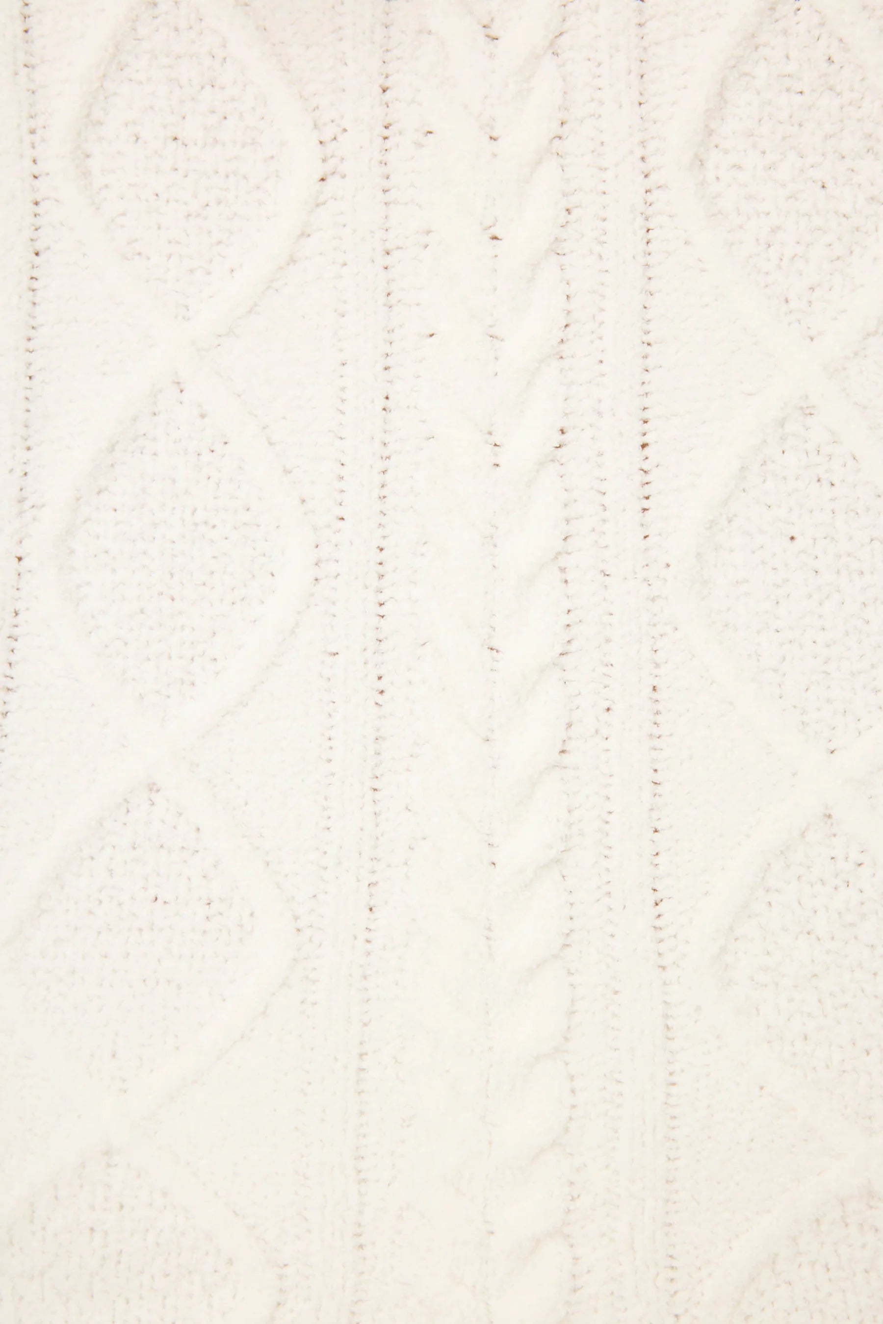 P.J. Salvage - Chenille Cable Knit Hoodie Lounge Set in Ivory