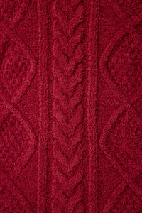 P.J. Salvage - Cozy Chenille Cable Knit Set in Port
