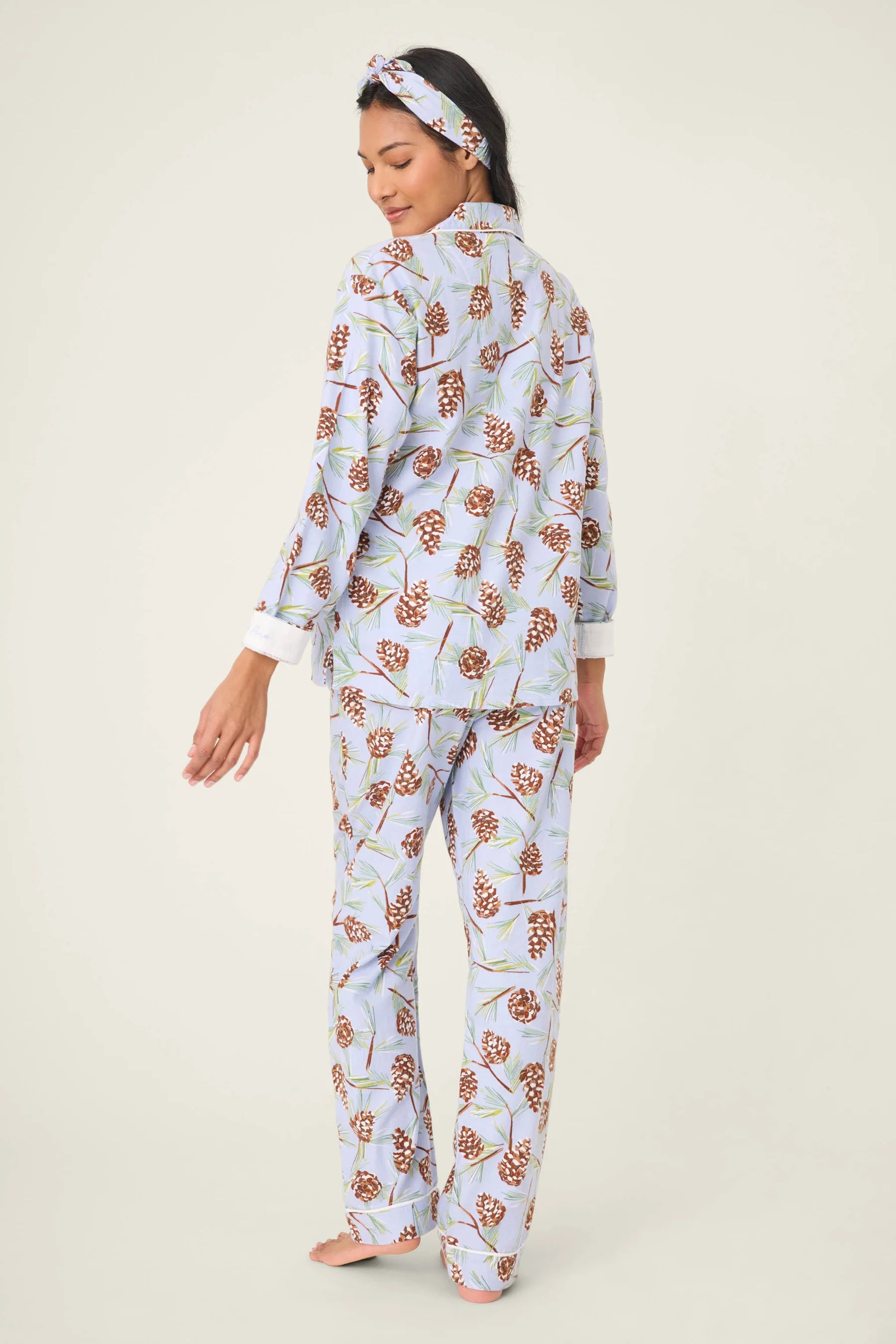P.J. Salvage - Feelin' Pine 3-Piece Winter Print Flannel PJ Set