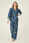 P.J. Salvage - Wild At Heart Flannels PJ Set in Navy