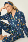 P.J. Salvage - Wild At Heart Flannels PJ Set in Navy