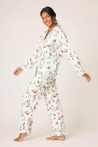P.J. Salvage - Sleigh All Day 3-Piece Flannel PJ Set