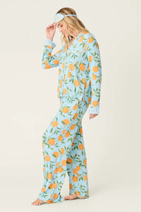 P.J. Salvage - Citrus Dreams PJ Set in Morning Blue