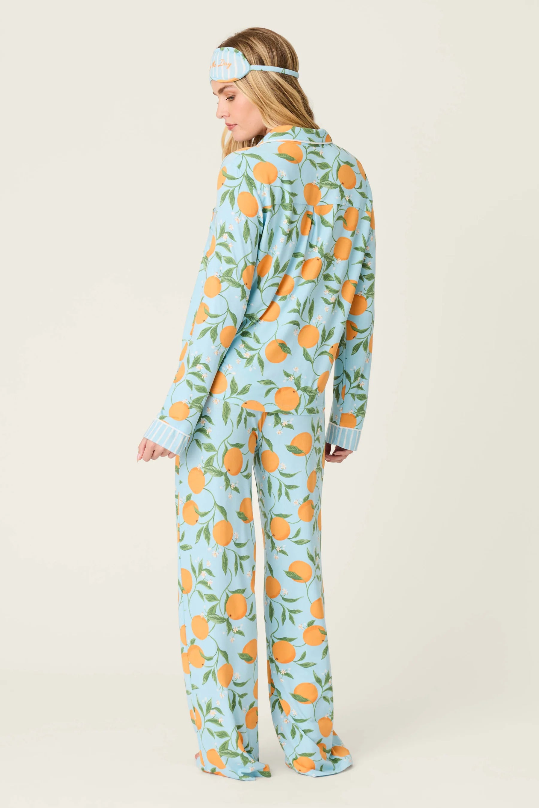 P.J. Salvage - Citrus Dreams PJ Set in Morning Blue