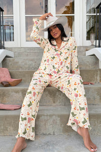 P.J. Salvage - Saddle Up Western Print Long Sleeve PJ Set