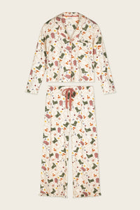 P.J. Salvage - Saddle Up Western Print Long Sleeve PJ Set