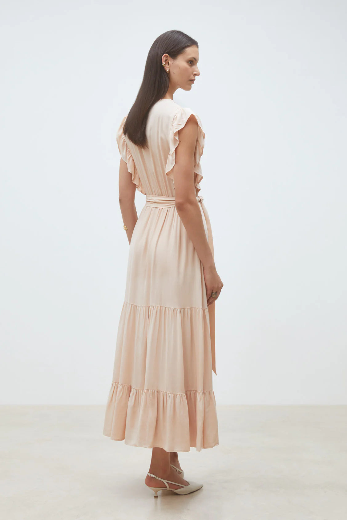 Suncoo - Coraly Dress in Nude