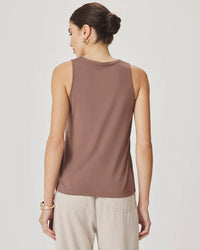 Splendid - Bamboo High Neck Tank in Wicker