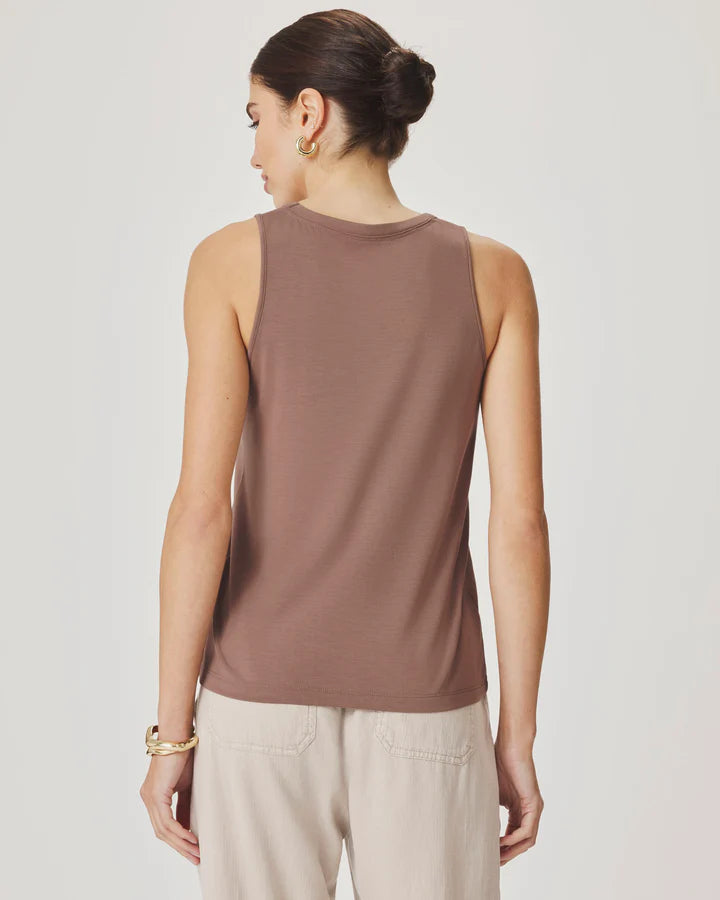 Splendid - Bamboo High Neck Tank in Wicker