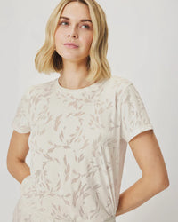 Splendid - Air Burnout Tee in Shell Windswept