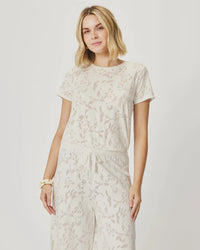 Splendid - Air Burnout Tee in Shell Windswept