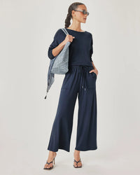 Splendid - Jada Sweatshirt in Navy