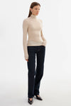 LAMARQUE - Sadie - Long Sleeve Turtleneck in Heather Beige