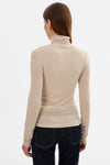 LAMARQUE - Sadie - Long Sleeve Turtleneck in Heather Beige