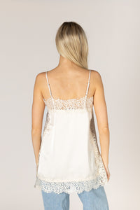 Lyla & Luxe - Lace Cami Top