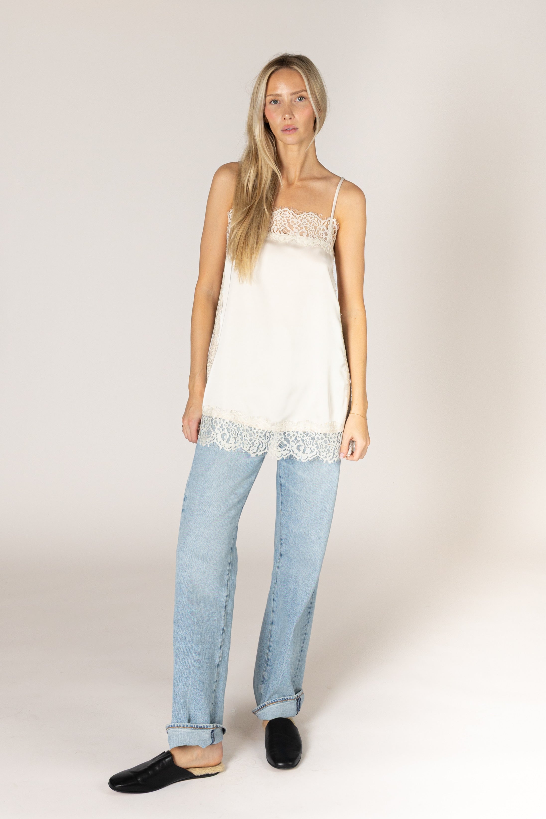 Lyla & Luxe - Lace Cami Top