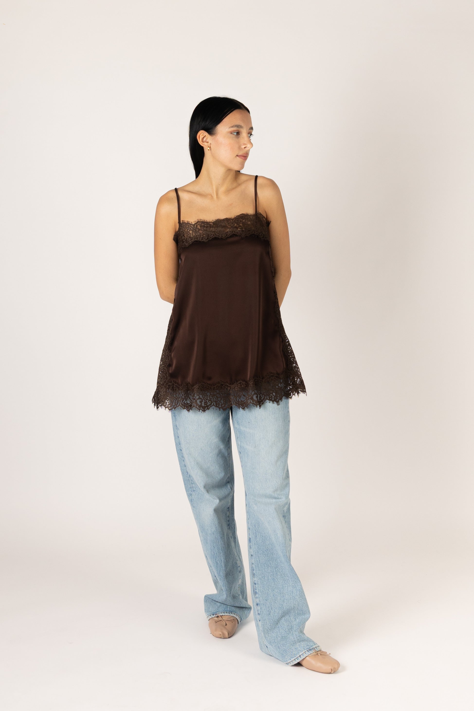 Lyla & Luxe - Lace Cami Top