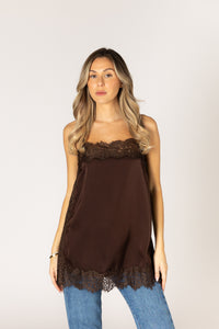 Lyla & Luxe - Lace Cami Top