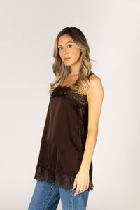 Lyla & Luxe - Lace Cami Top