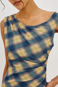 Rails - Sorra Dress in Navy Saige Plaid