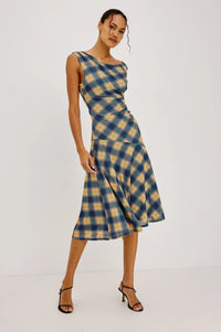 Rails - Sorra Dress in Navy Saige Plaid