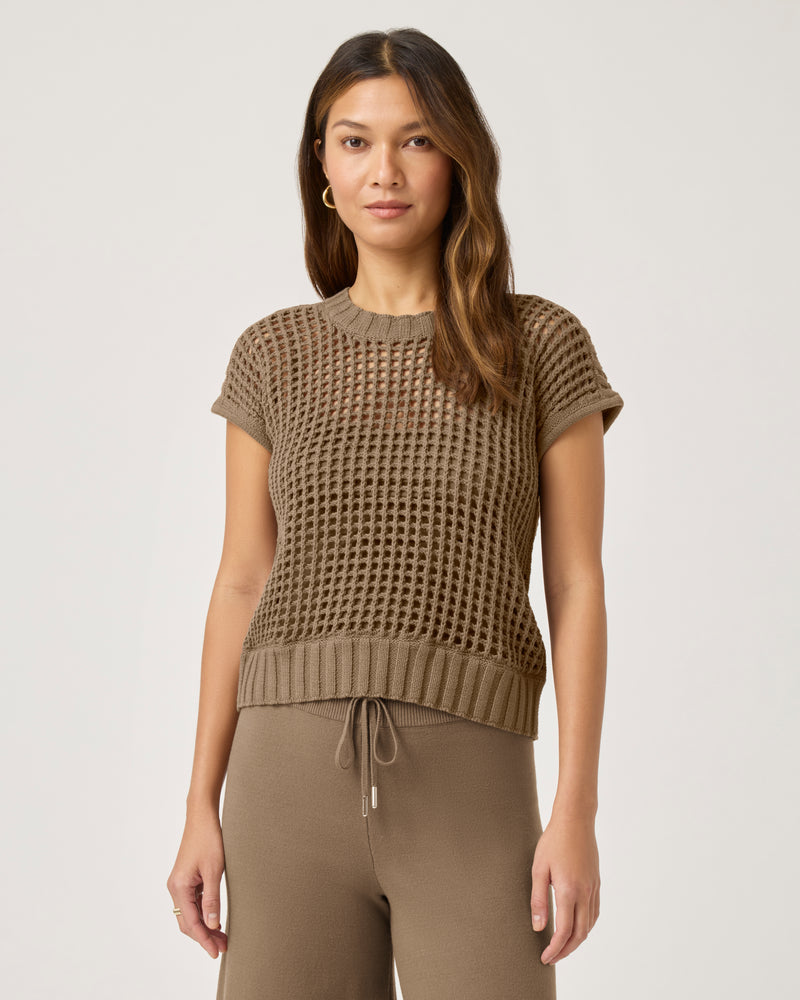 Splendid - Cella Jane Collection - Sweater Vest in Hazelnut