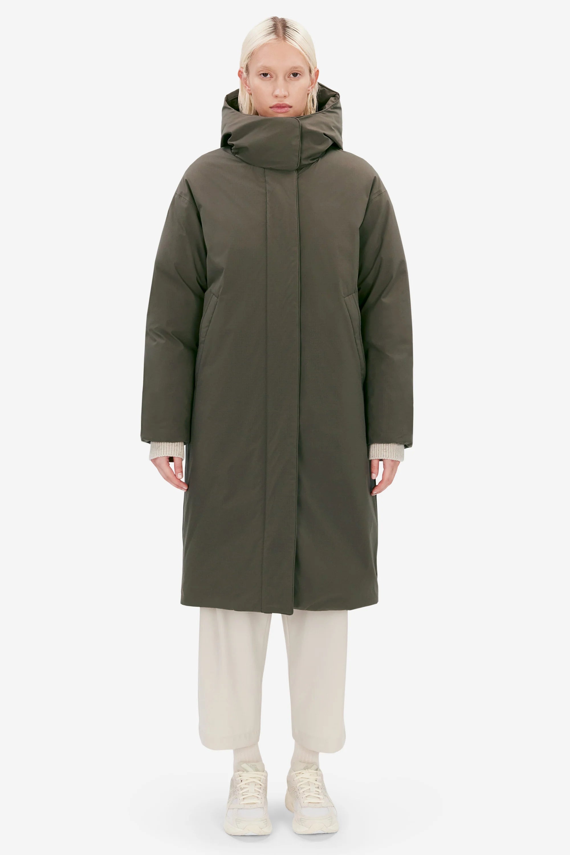 ELVINE - Saira Parka Jacket in Castor Green