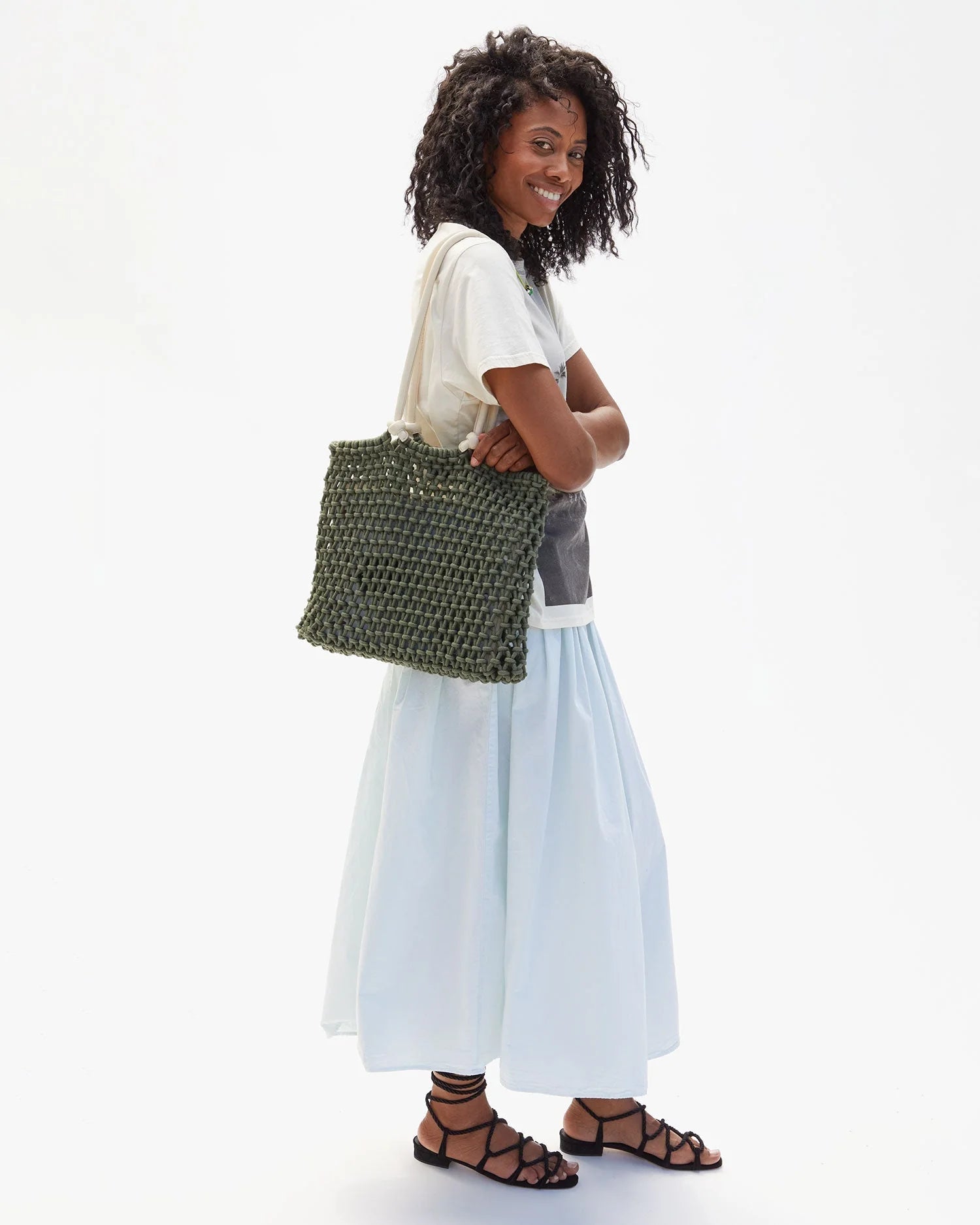 Clare V. - Sandy Tote - Army
