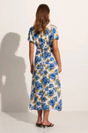 Faithfull The Brand - Bellavista Midi Dress in Isadora Floral - Navy