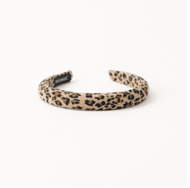 Lyla & Luxe - Leopard Hairband in Camel
