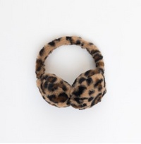 Lyla & Luxe - Leopard Earmuffs in Camel