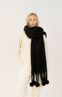 Lyla & Luxe - Pompom Scarf