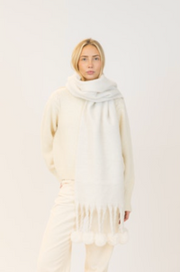 Lyla & Luxe - Pompom Scarf