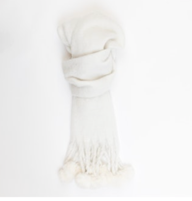 Lyla & Luxe - Pompom Scarf