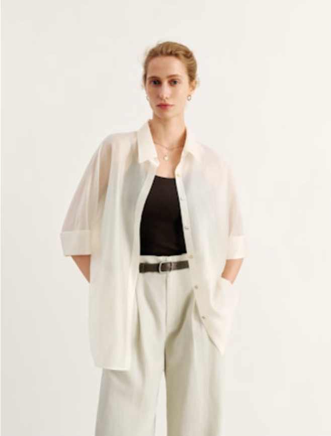 Meilleur Moment - Shirt in White