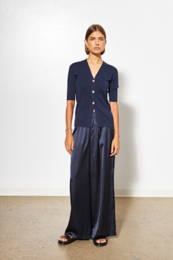 LINE Knitwear - Roxy - Short Sleeve Cardigan