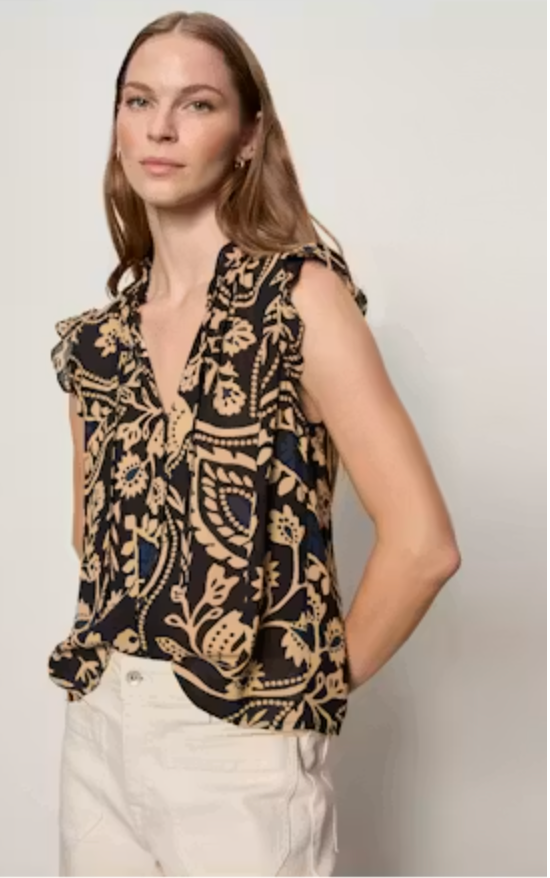 Sanctuary - Living It Best Button Top in Shapeshift