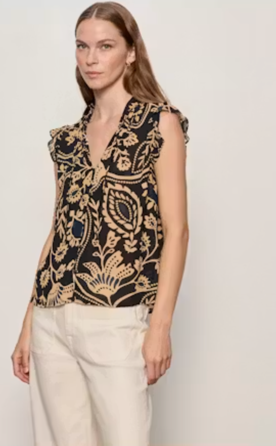 Sanctuary - Living It Best Button Top in Shapeshift