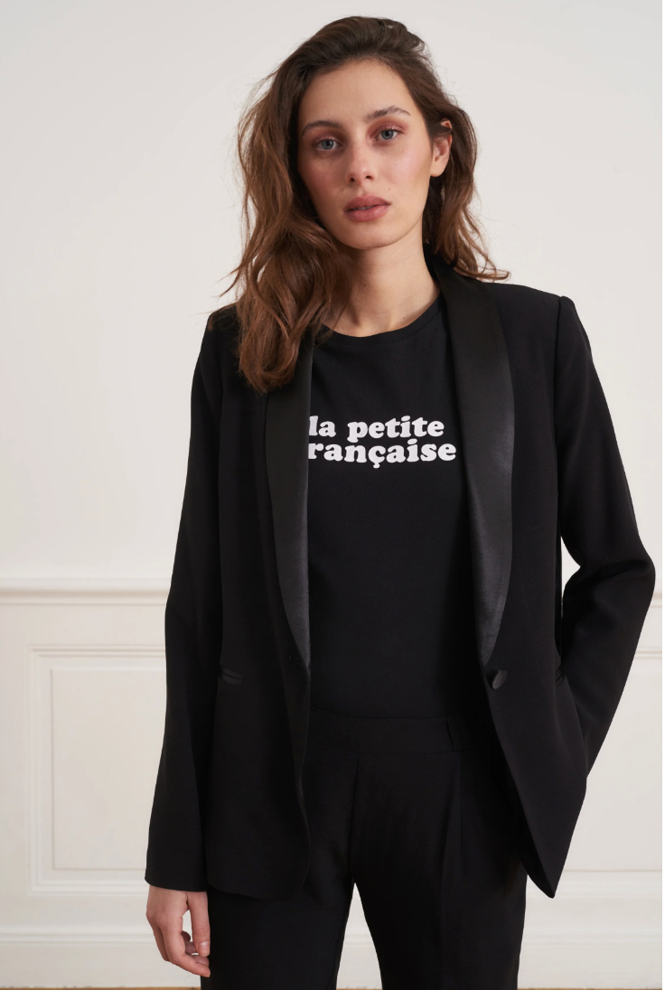 La Petite Française - Victoire Blazer in Noir