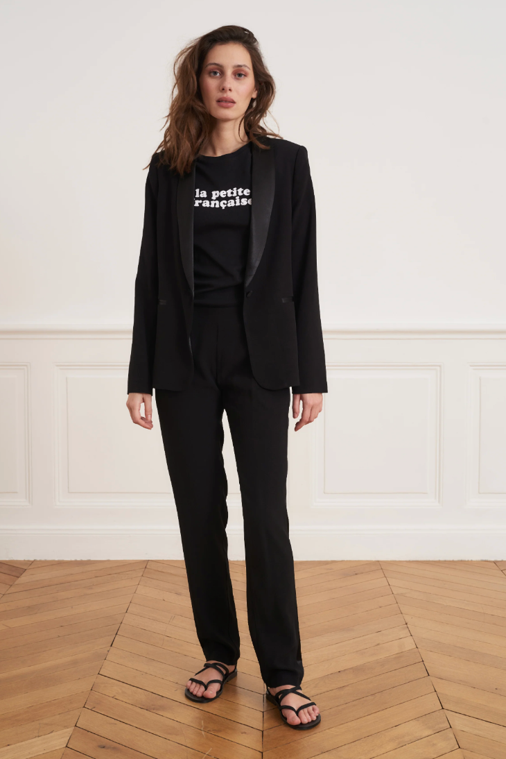 La Petite Française - Victoire Blazer in Noir