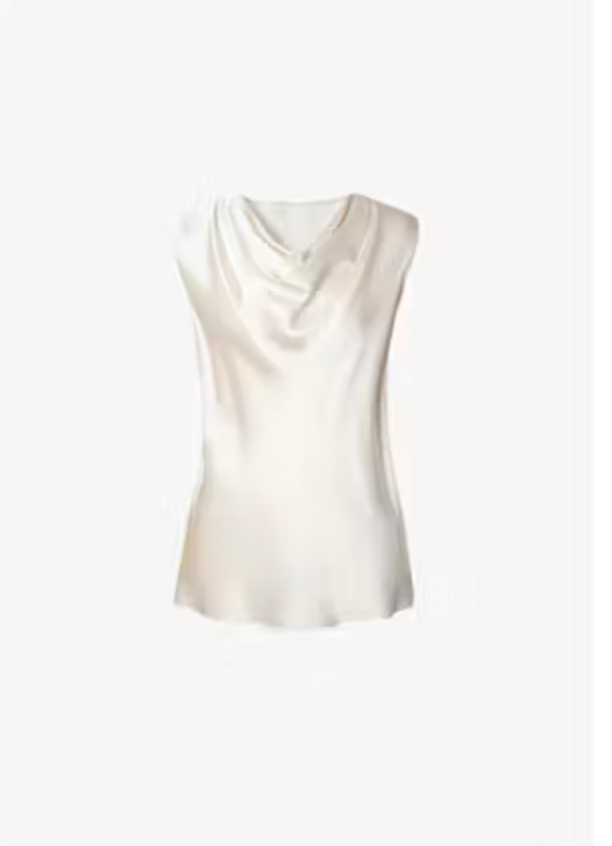 Meilleur Moment - Sleeveless Top in Ecru