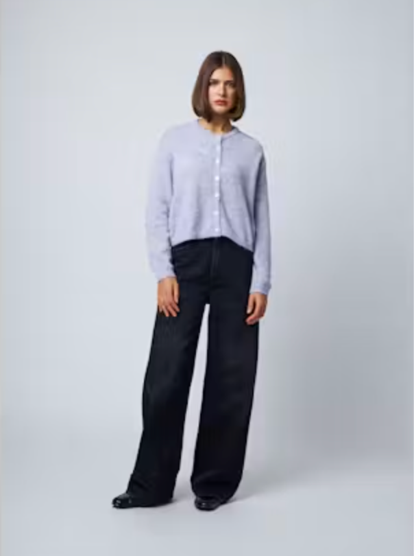 LINE Knitwear - Maeve Cardigan in Lavender Mist